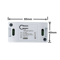 HKM-435027 Wireless Remote Control Light Switch, 220V, 433.92MHz Frequency, Mobile App & Stick Remote Operation, Smart Home Compatible