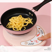 HKM-435091 Electric Mini Kitchen Cooking Playset for Kids - Realistic Kitchenware Toy for Ages 6 and Up
