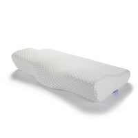 HKM-435283 Memory Foam Slow Rebound Butterfly Pillow - White Knitted Fabric, Single Size 61*35*11/6.5 cm