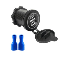 HKM-435347 Fast Charging USB Car and Boat Charger – Multiple Color Options Available