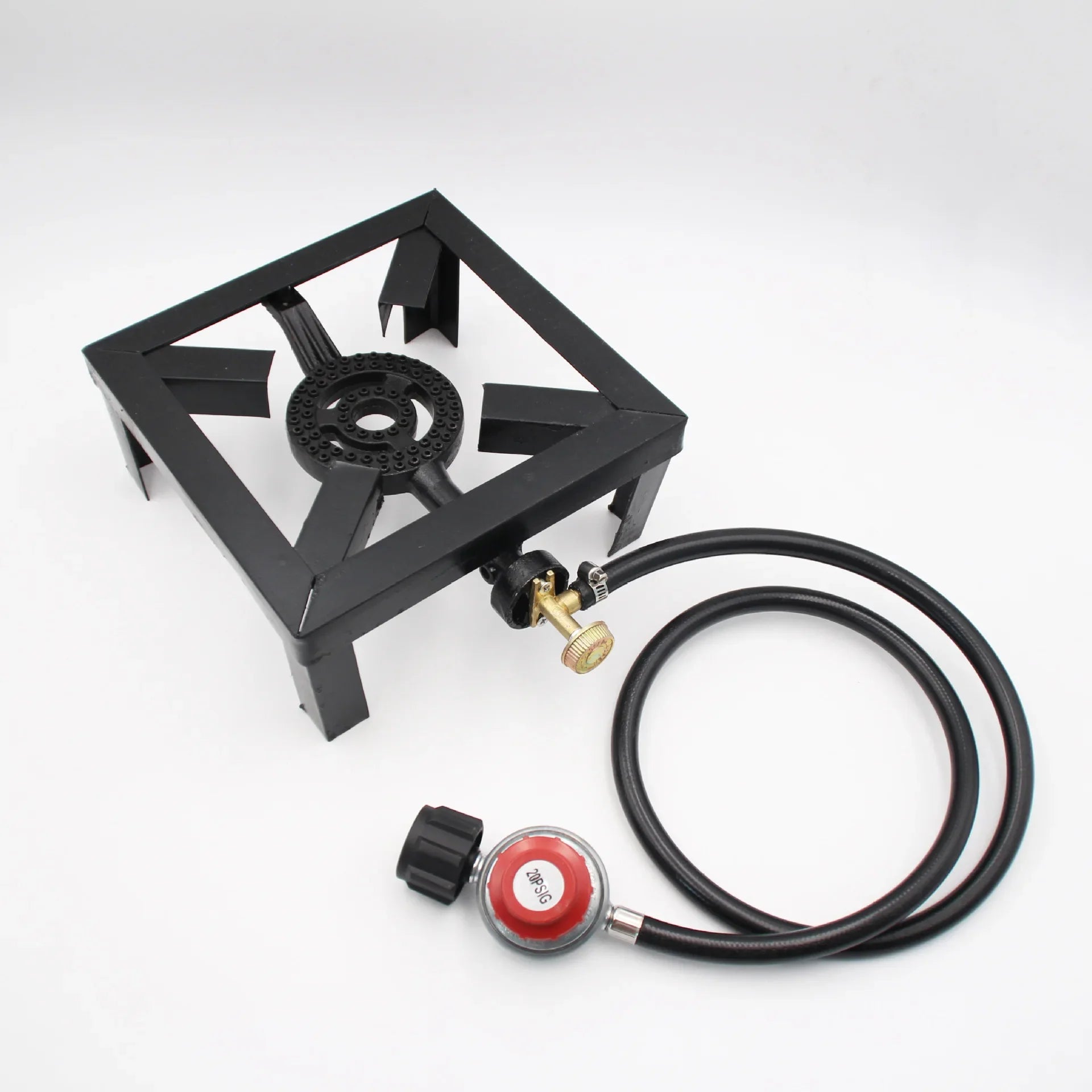 KTX-435347 High-Performance Stable Iron Propane Camping Stove for Outdoor Cooking