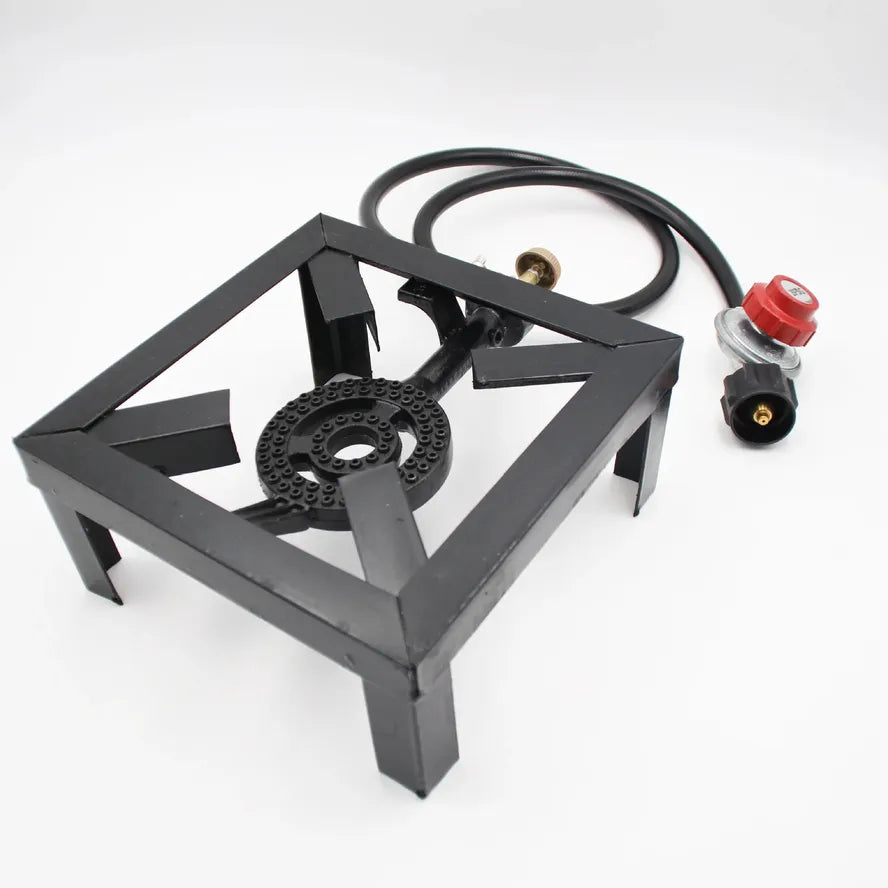 KTX-435347 High-Performance Stable Iron Propane Camping Stove for Outdoor Cooking