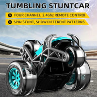 HKM-435411 Flip Stunt Remote Control Truck - 4WD Electric Vehicle for Indoor and Outdoor Fun
