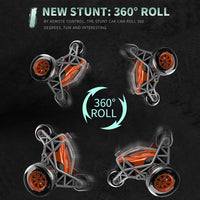 HKM-435411 Flip Stunt Remote Control Truck - 4WD Electric Vehicle for Indoor and Outdoor Fun