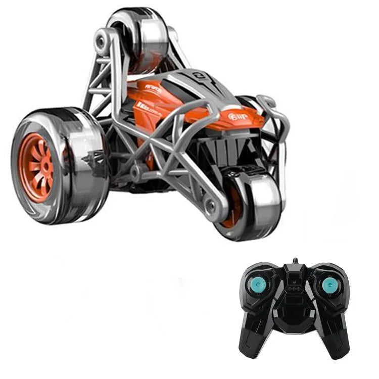 HKM-435411 Flip Stunt Remote Control Truck - 4WD Electric Vehicle for Indoor and Outdoor Fun