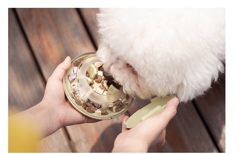 HKM-435475 Eco-Friendly Food Toy Tumbler for Cats and Dogs - Leak-Proof Design