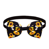 HKM-435539 Sunflower Pet Bow Tie Dog Summer Decoration