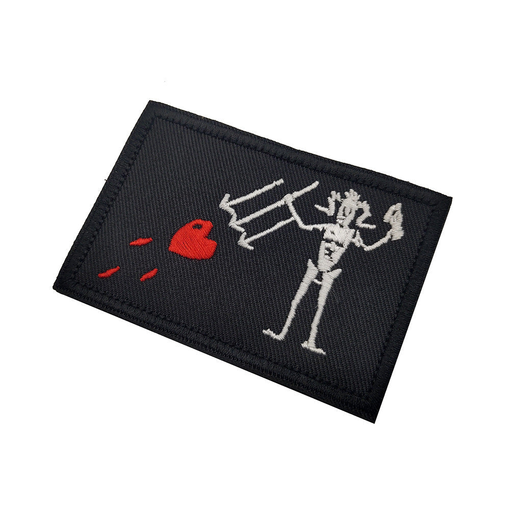 HKM-435667 Pirate Style Velcro Patch Armband for Outdoor Sports - Multiple Designs Available