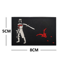 HKM-435667 Pirate Style Velcro Patch Armband for Outdoor Sports - Multiple Designs Available
