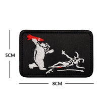 HKM-435667 Pirate Style Velcro Patch Armband for Outdoor Sports - Multiple Designs Available