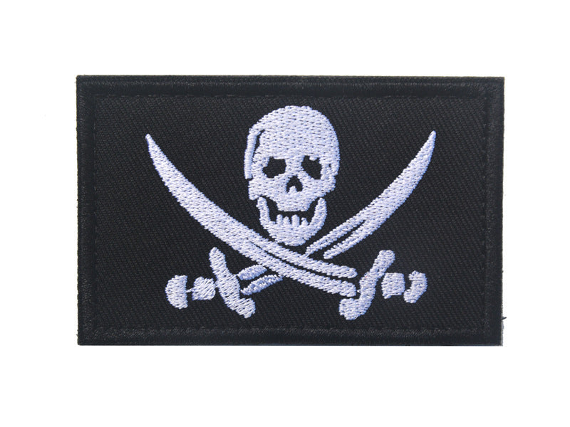 HKM-435667 Pirate Style Velcro Patch Armband for Outdoor Sports - Multiple Designs Available