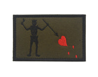 HKM-435667 Pirate Style Velcro Patch Armband for Outdoor Sports - Multiple Designs Available