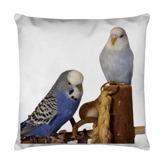 HKM-435667 Pure White Baby Fleece Cushion with PP Cotton Filling - Modern Decorative Pillow