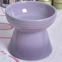 HKM-435859 High Foot Neck Protector Ceramic Anti-Tumble Pet Bowl for Dogs and Cats