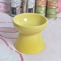 HKM-435859 High Foot Neck Protector Ceramic Anti-Tumble Pet Bowl for Dogs and Cats