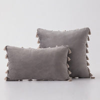 HKM-435987 Plush Velvet Sofa Pillowcase for Cozy Home Decor