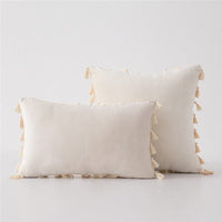 HKM-435987 Plush Velvet Sofa Pillowcase for Cozy Home Decor