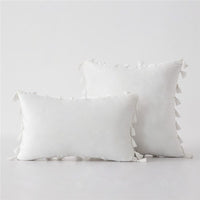 HKM-435987 Plush Velvet Sofa Pillowcase for Cozy Home Decor