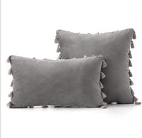 HKM-435987 Plush Velvet Sofa Pillowcase for Cozy Home Decor