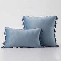 HKM-435987 Plush Velvet Sofa Pillowcase for Cozy Home Decor