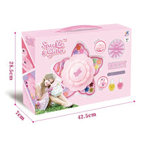 HKM-436243 Children's Eco-Friendly Nail Polish and Lip Gloss Makeup Set for Ages 5-7