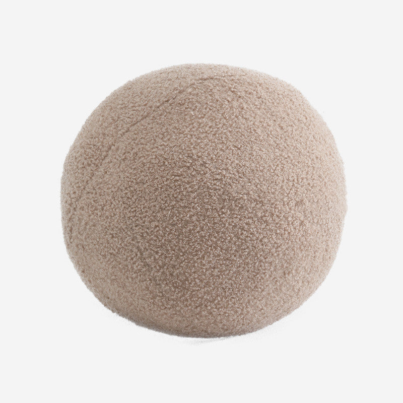 HKM-436371 Plush Lamb Sofa Pillow Cushion for Living Room in Various Colors
