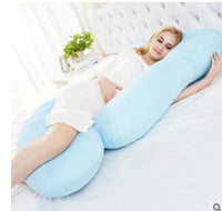 HKM-436435 J-Shaped Multi-Functional Maternity Pillow for Pregnancy, Breastfeeding, and Side Sleeping Support