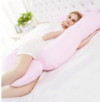 HKM-436435 J-Shaped Multi-Functional Maternity Pillow for Pregnancy, Breastfeeding, and Side Sleeping Support