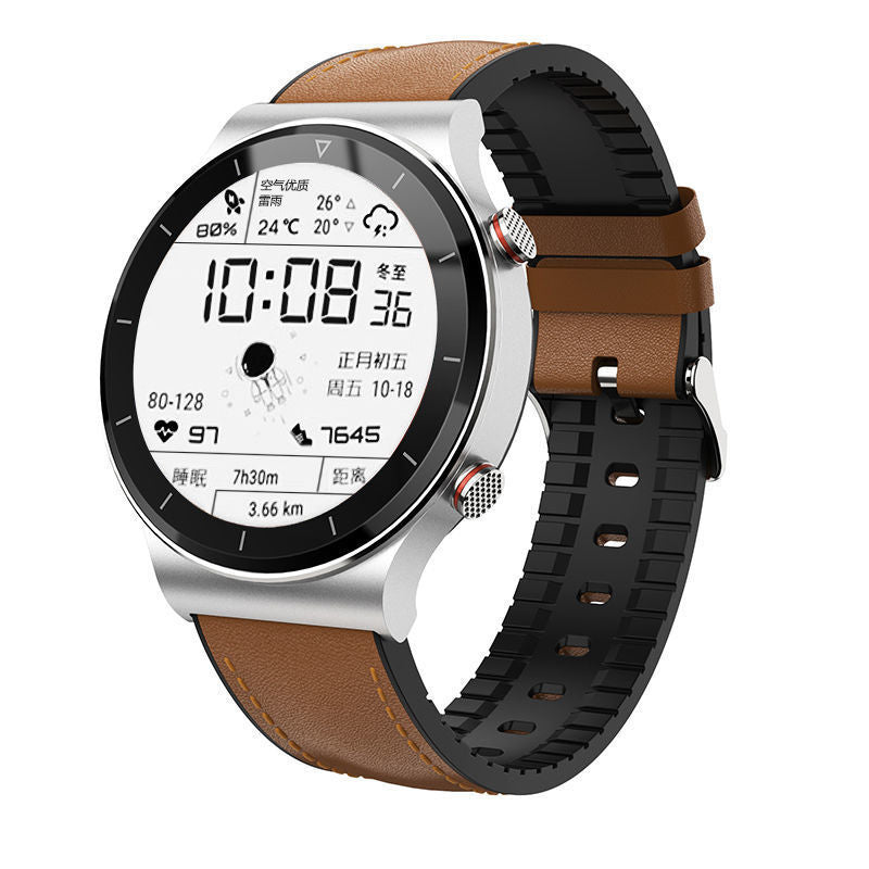 HKM-436499 Multi-Function Digital Sports Smart Watch for Students - Waterproof 30m, Stylish Steel & Silicone Straps
