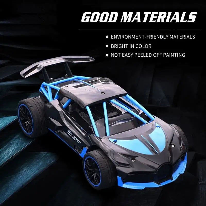 HKM-436563 High-Speed 2.4G RC Racing Car Toy for Boys, Remote Control Vehicle, Ready-to-Go Design, Indoor/Outdoor Fun