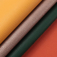 HKM-436819 Dual-Sided Scratch Resistant PVC Leather Fabric for Bags and Upholstery, 1.7MM Thick, 137-140CM Wide