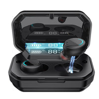 HKM-436883 Wireless Digital Display TWS Headset with Breathing Light - Bluetooth 5.0, 10m Range, 4-6 Hours Playtime