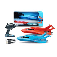 HKM-436947 High-Speed Remote Control Plastic Racing Speedboat Toy for Children