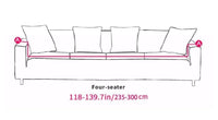 HKM-436947 Sofa Slipcover in Blended Fabric for European and American Models, Available in Multiple Sizes