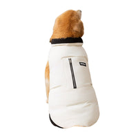 HKM-436947 Warm Cotton-Padded Vest for Large Dogs with Pocket - Windproof and Comfortable Design