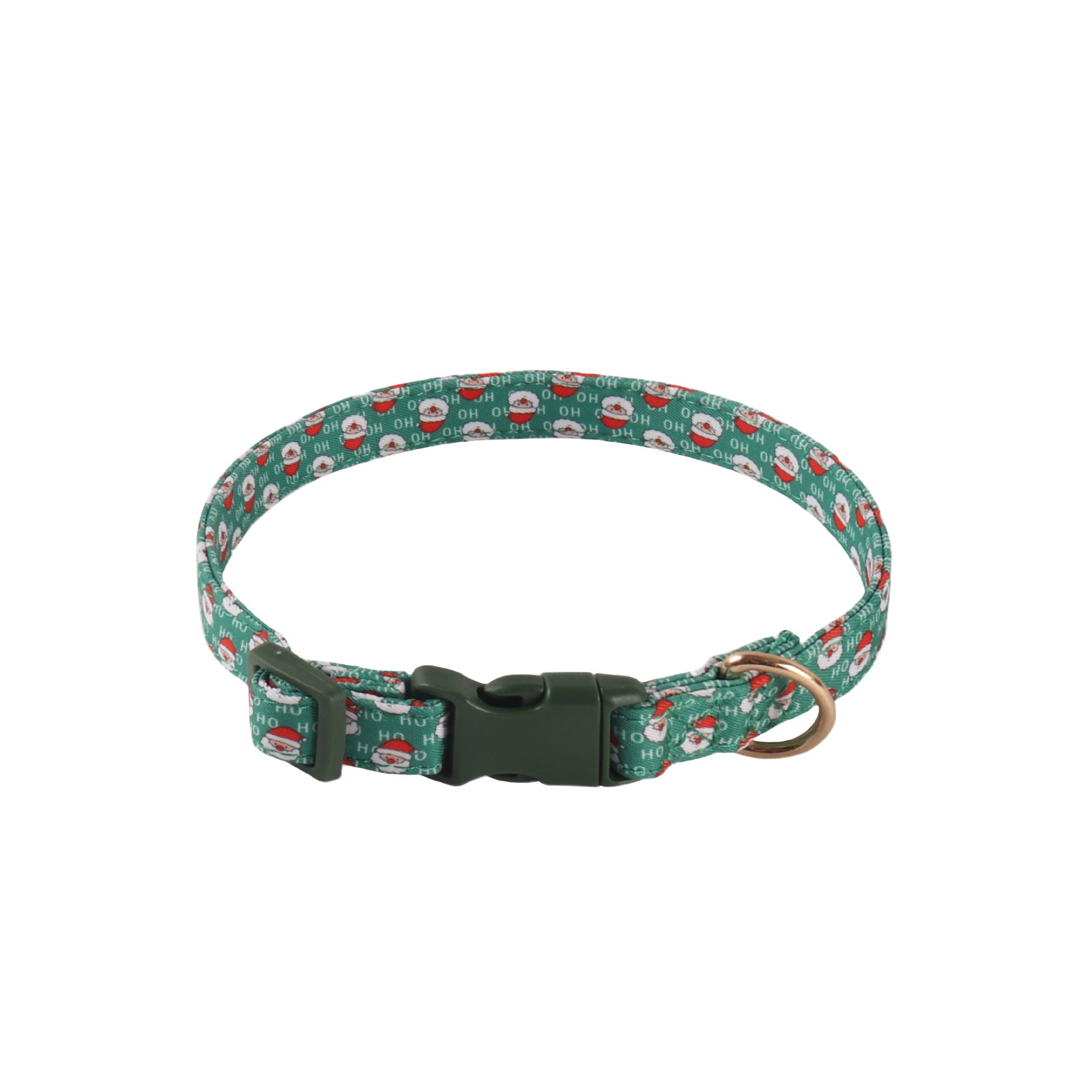 HKM-437011 Sunflower Print Holiday Dog Collar with Hair Accessory