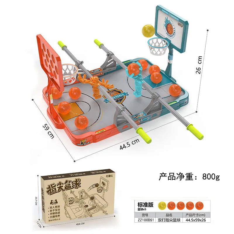 HKM-437139 Mini Finger Basketball Desktop Game for Kids - Interactive Parent-Child Competitive Toy