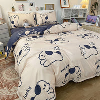 HKM-437139 Spring Cartoon Themed One-Piece Bedding Set with Cute Patterns in Various Sizes