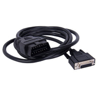 HKM-437331 OBD2 Male to DB26 Female Extension Cable - 180CM Length for Automotive Applications