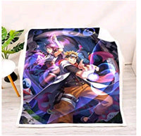 HKM-437523 Double-Thick Square Polyester Blanket for Spring and Autumn Comfort