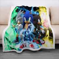 HKM-437523 Double-Thick Square Polyester Blanket for Spring and Autumn Comfort