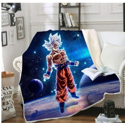 HKM-437523 Double-Thick Square Polyester Blanket for Spring and Autumn Comfort