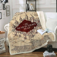 HKM-437523 Double-Thick Square Polyester Blanket for Spring and Autumn Comfort