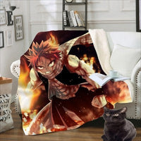 HKM-437523 Double-Thick Square Polyester Blanket for Spring and Autumn Comfort