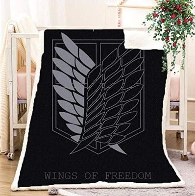 HKM-437523 Double-Thick Square Polyester Blanket for Spring and Autumn Comfort