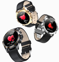 HKM-437651 Full-Touch HD Smart Health Monitor Watch with Heart Rate, Blood Pressure, and Sleep Analysis Features