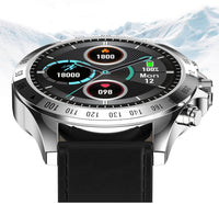 HKM-437651 Full-Touch HD Smart Health Monitor Watch with Heart Rate, Blood Pressure, and Sleep Analysis Features
