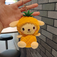 HKM-437971 Jiumaishop My Melody Plush Keychain Soft Stuffed Doll - Adorable Portable Toy for All Ages