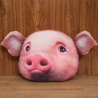 HKM-438099 Cotton Pig Head Plush Doll with PP Cotton Filling