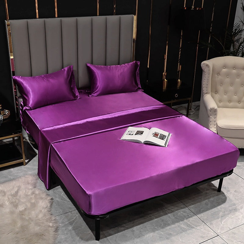 KTX-438099 Fitted Bed Sheet with Elastic Band in Multiple Colors and Sizes